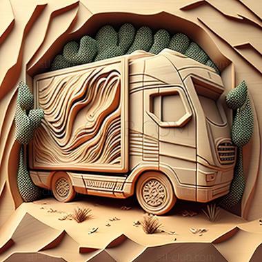 3D модель Iveco Trakker (STL)